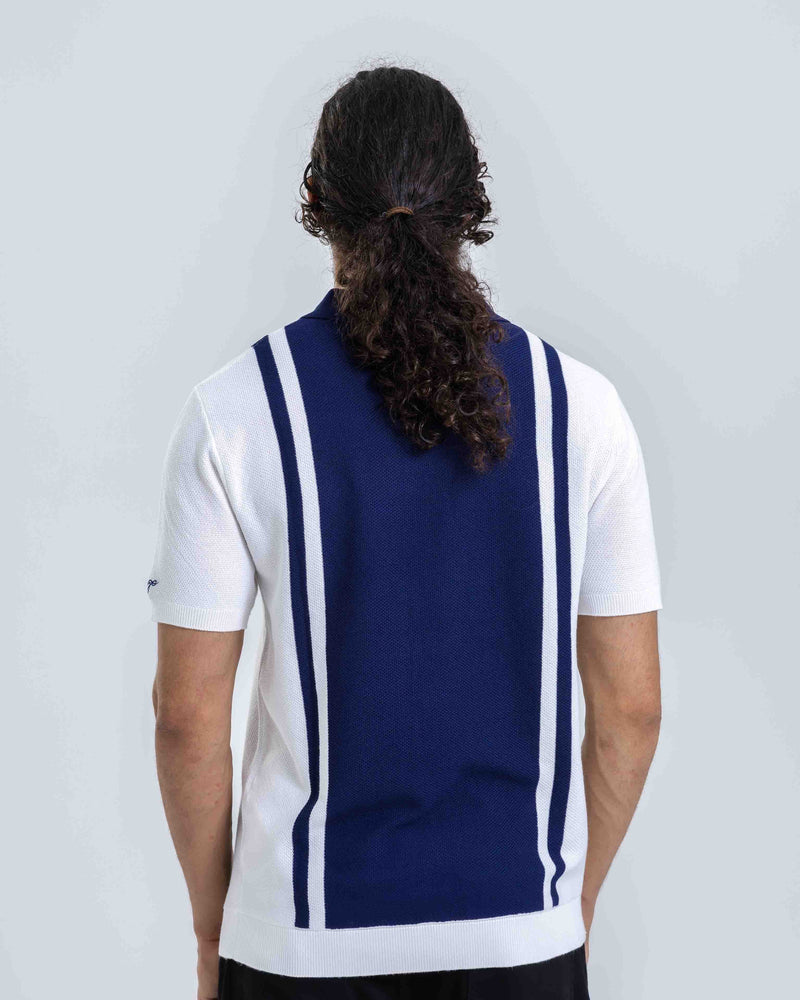 Urban Edge Knit Polo