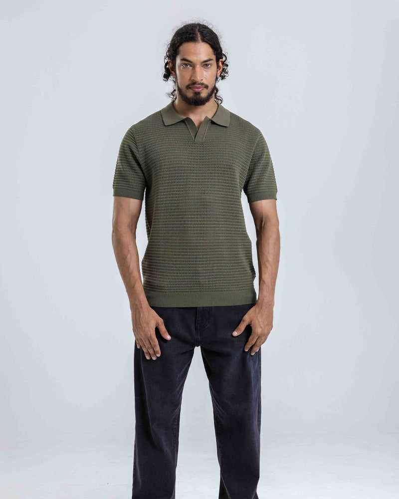Luxe Knit Polo