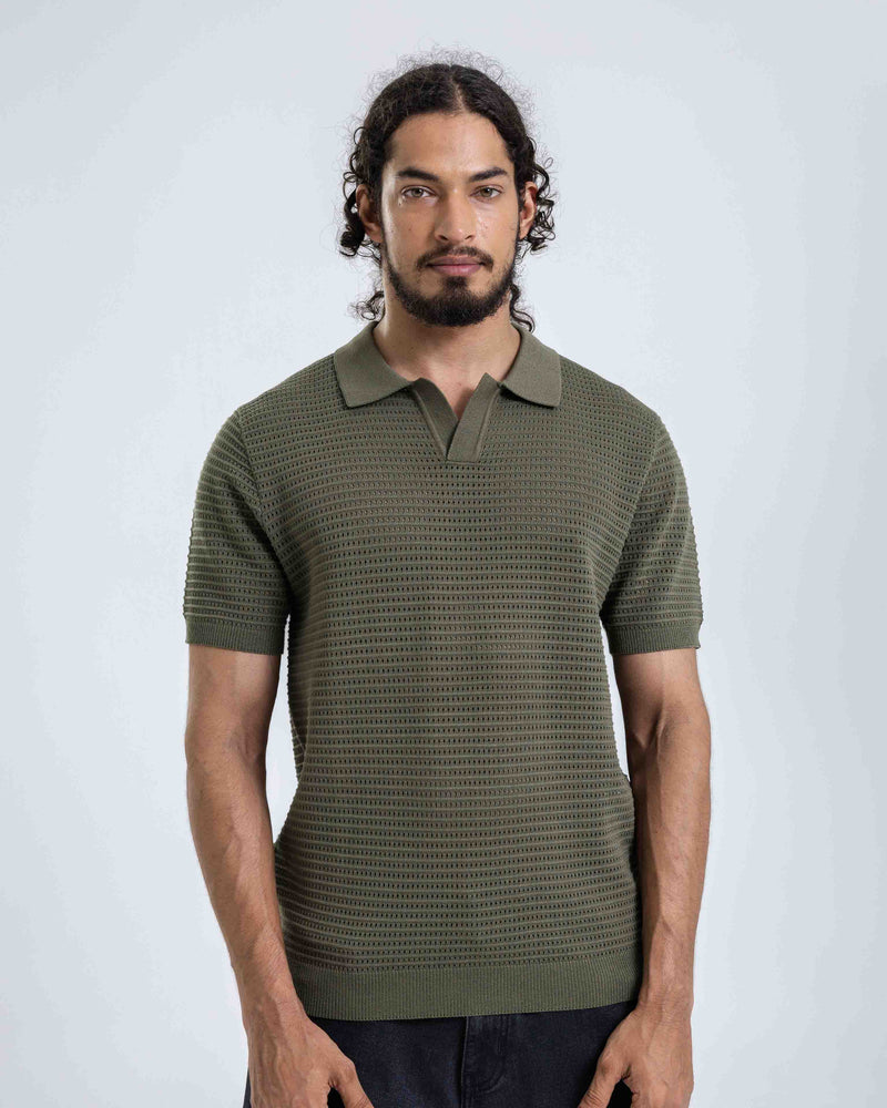 Luxe Knit Polo