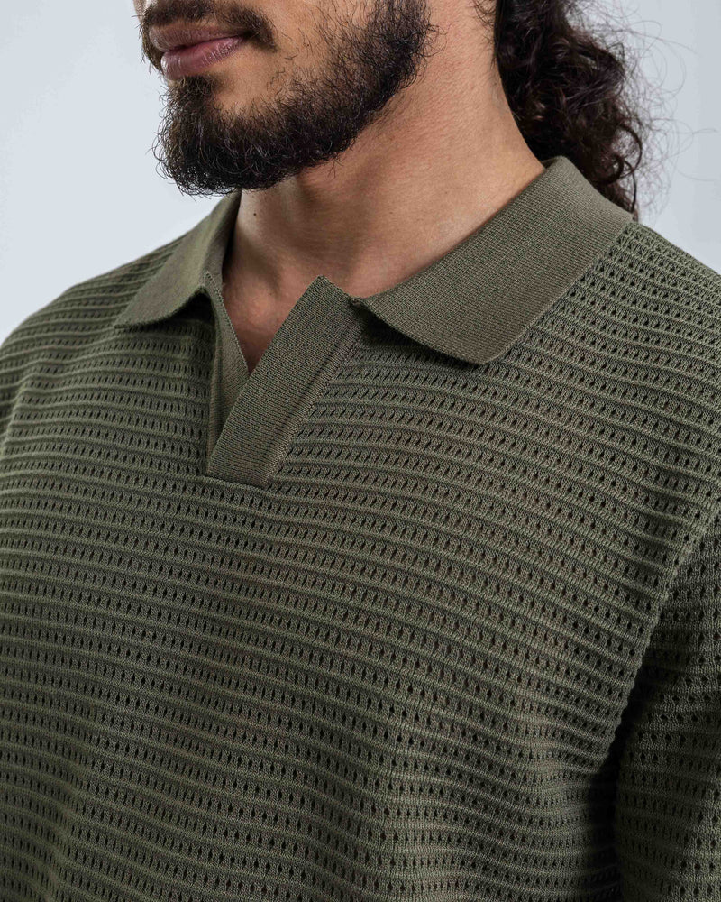 Luxe Knit Polo