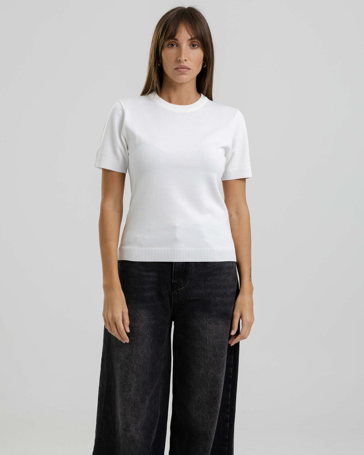 Atelier Crew Knit Tee