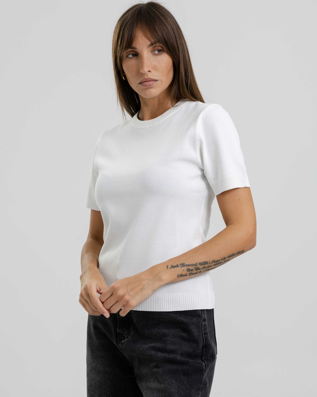 Atelier Crew Knit Tee