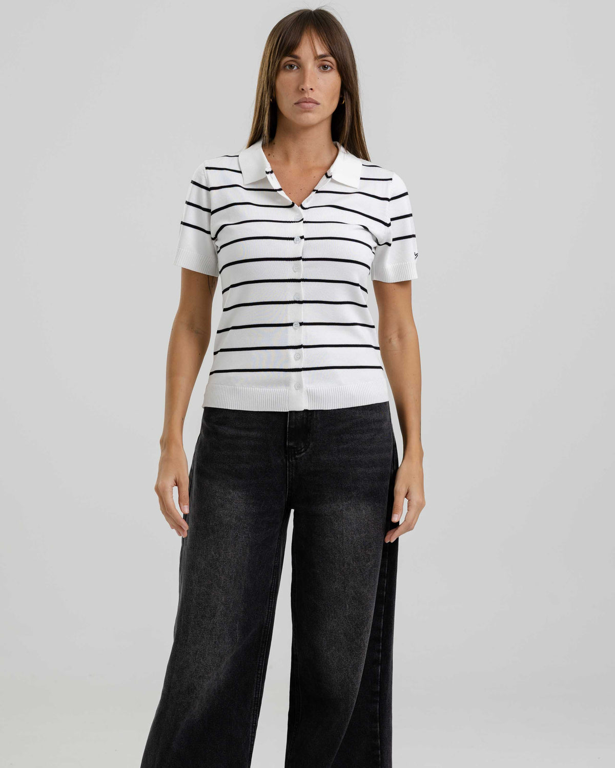 Mercer Button-Up Knit
