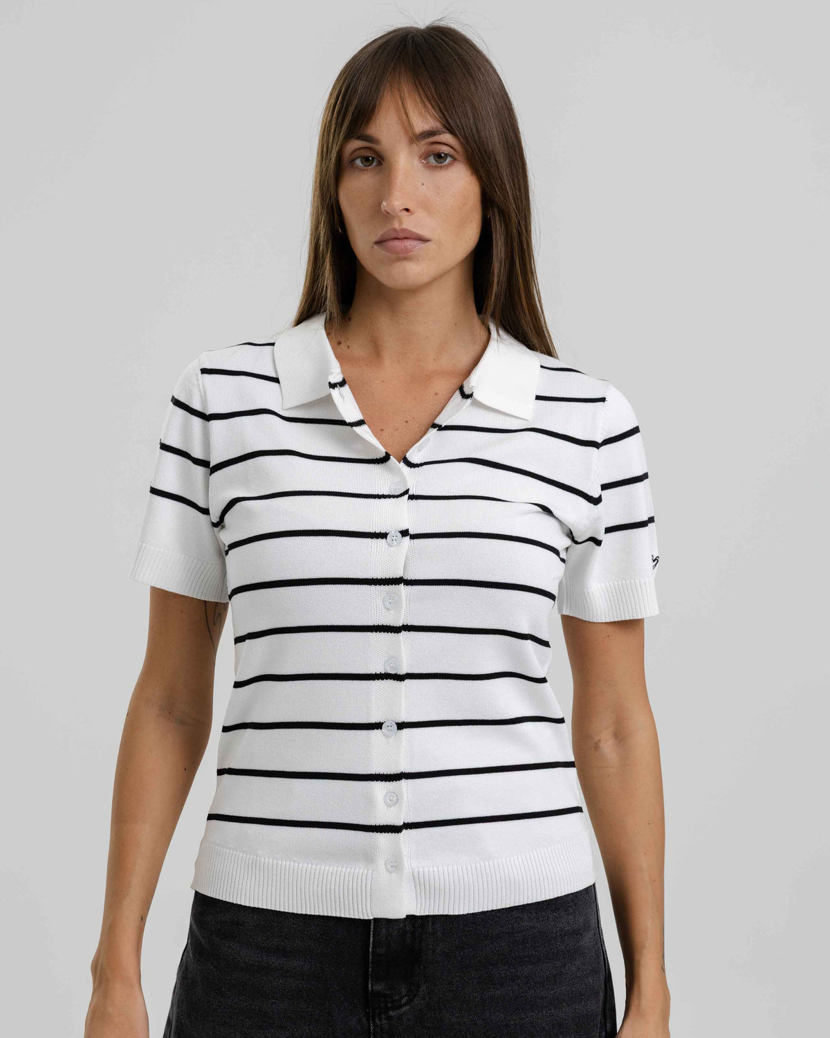 Mercer Button-Up Knit