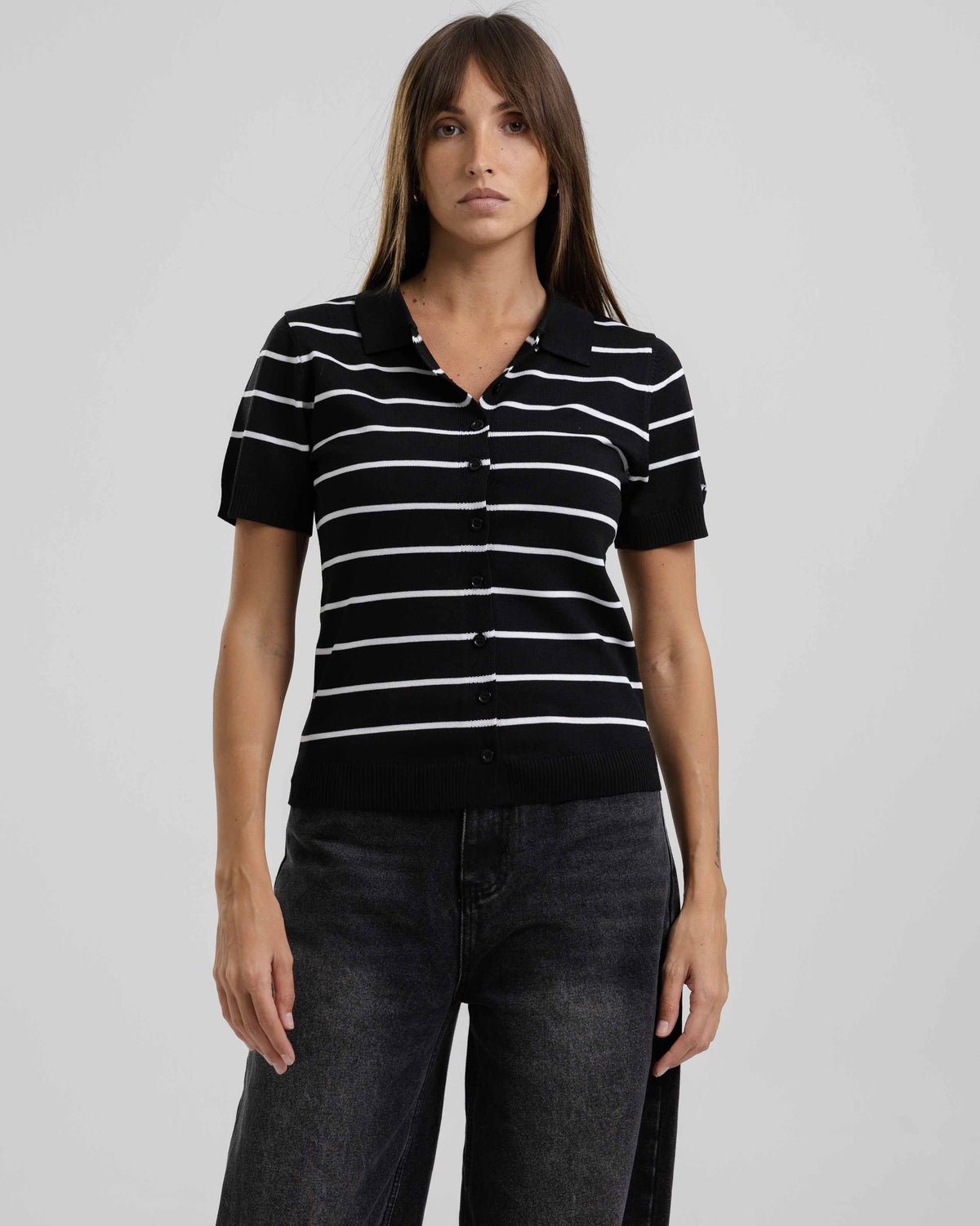 Mercer Button-Up Knit