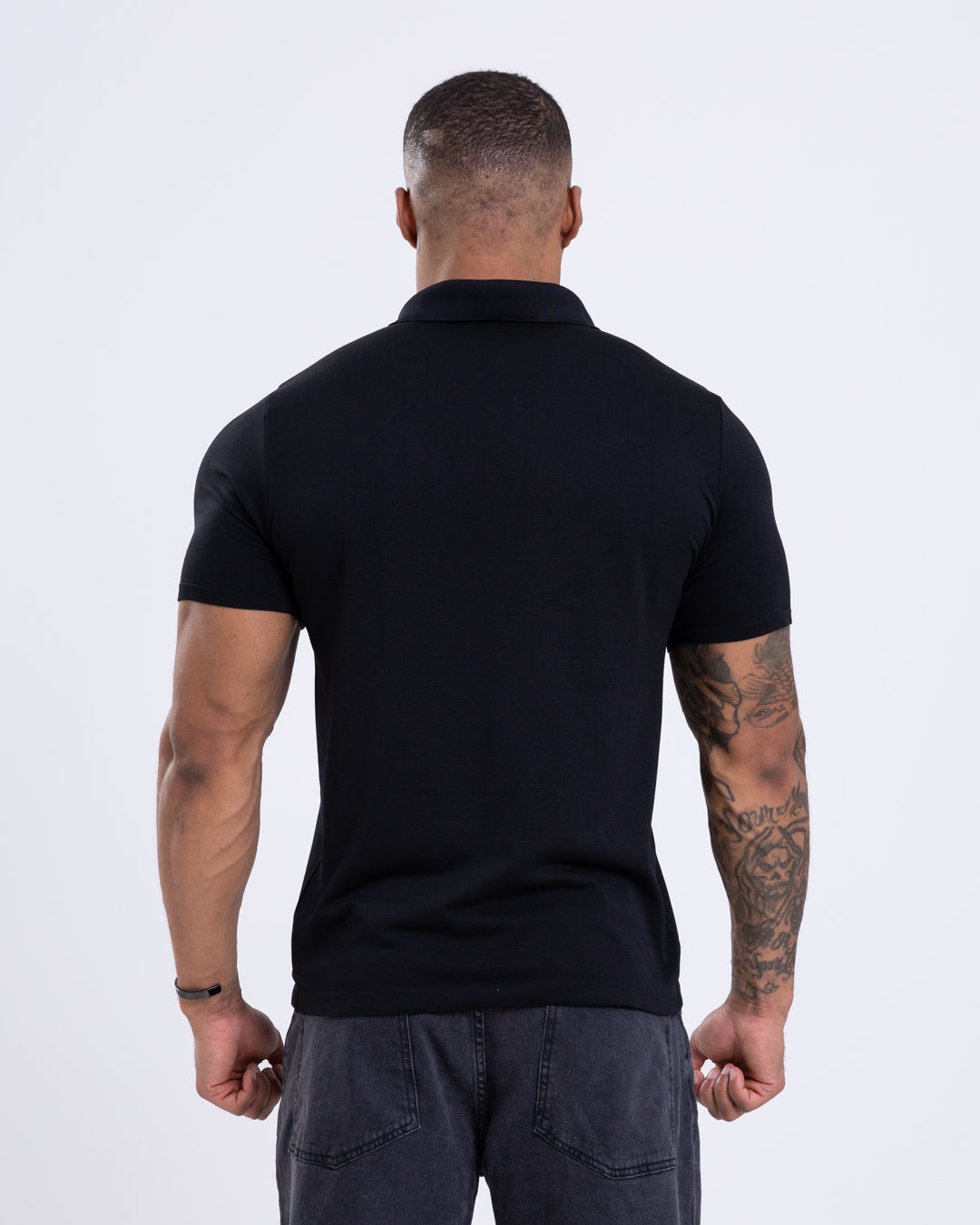Essential Seamless 1/4 Zip up Polo
