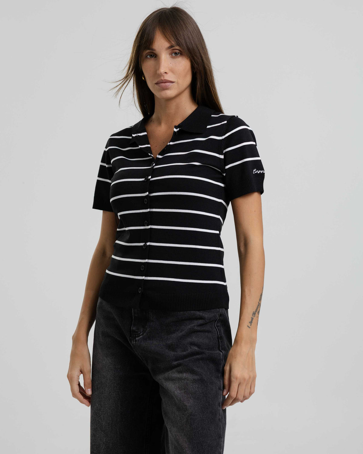 Mercer Button-Up Knit
