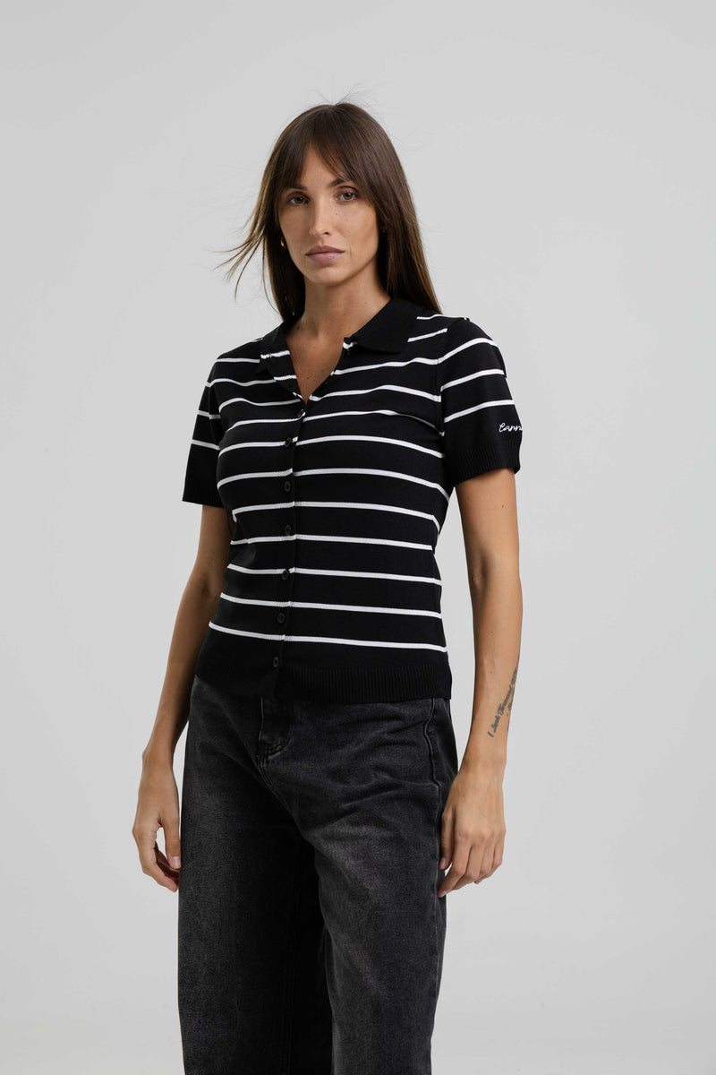 Mercer Button-Up Knit