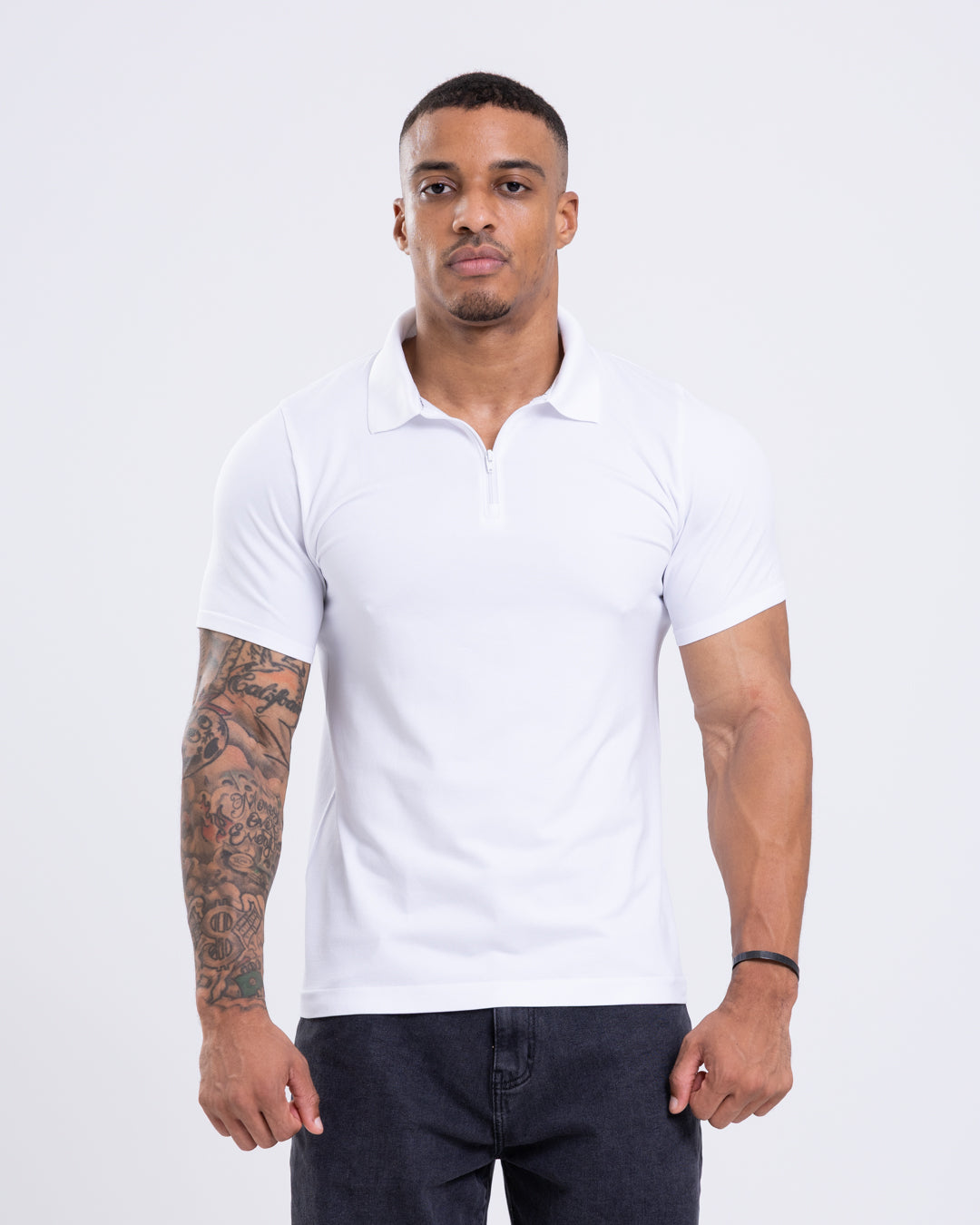 Essential Seamless 1/4 Zip up Polo