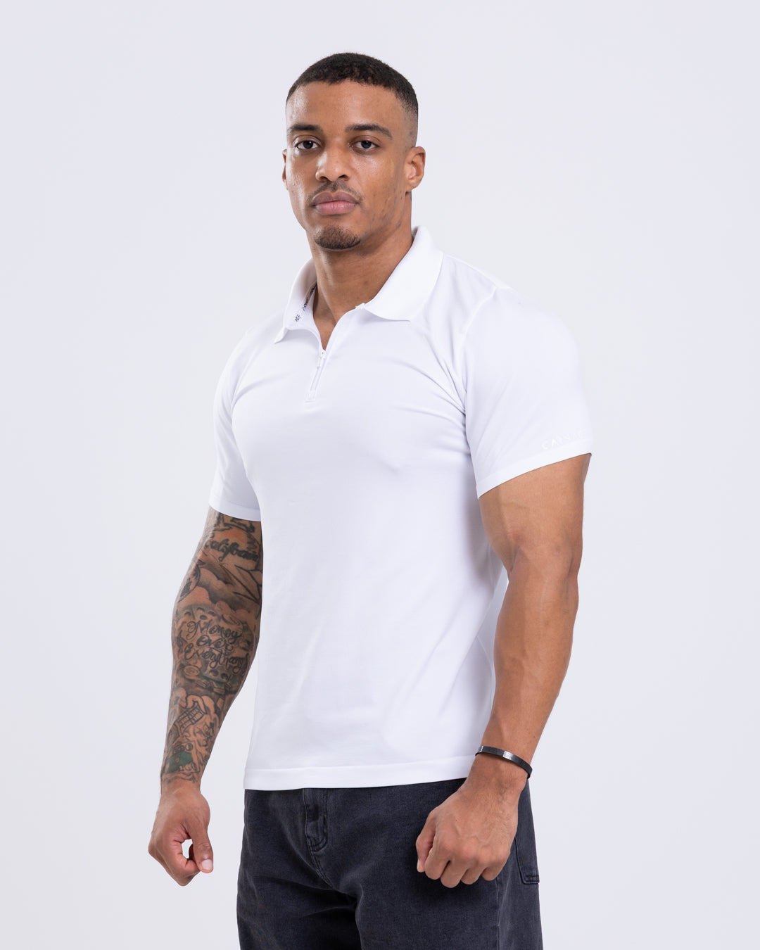 Essential Seamless 1/4 Zip up Polo
