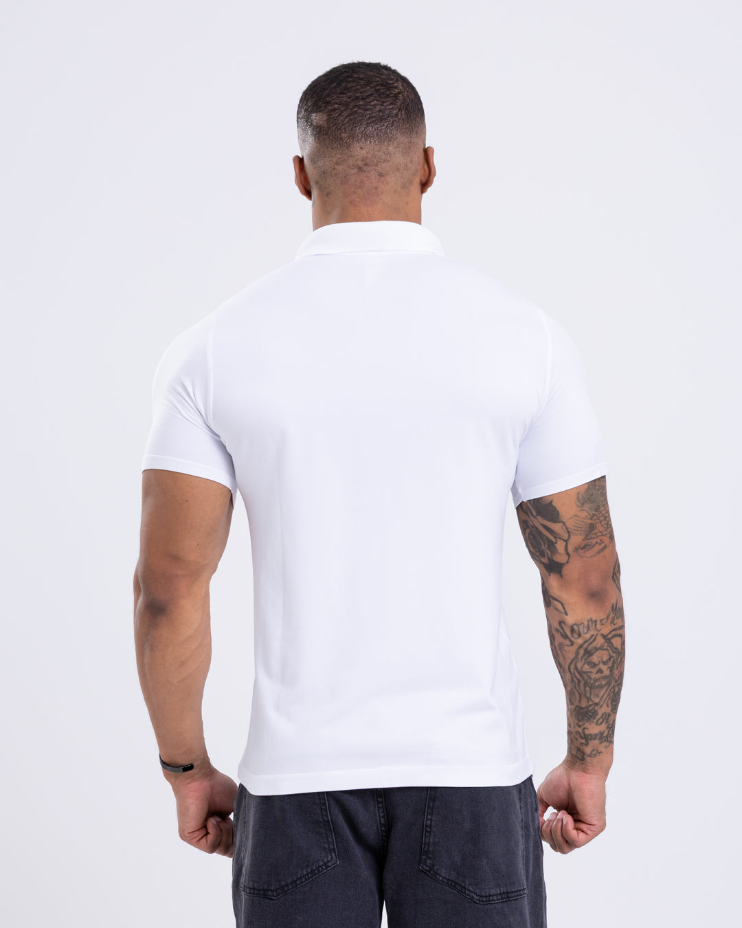 Essential Seamless 1/4 Zip up Polo