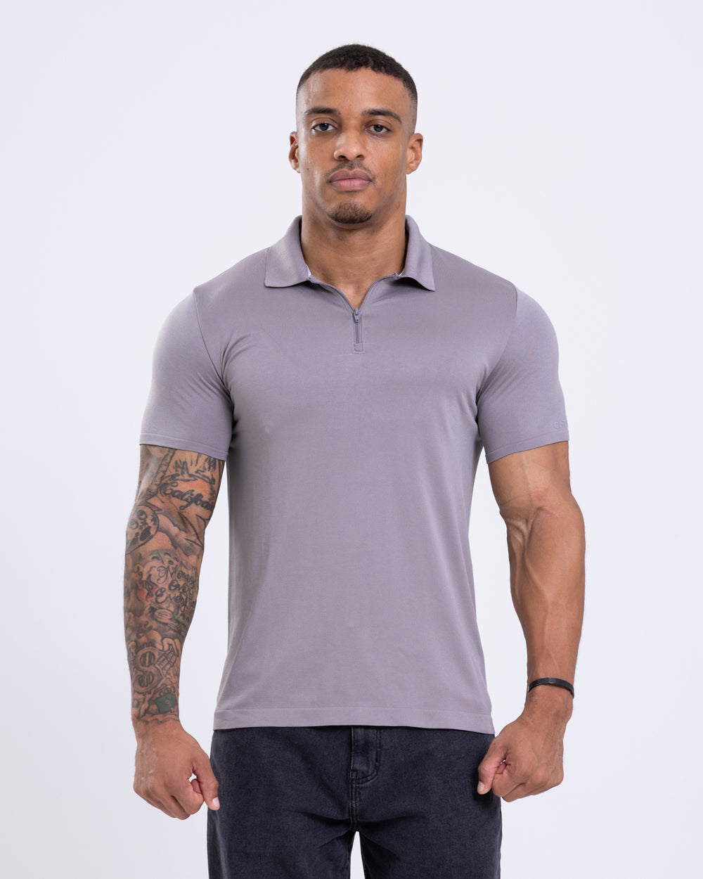 Essential Seamless 1/4 Zip up Polo