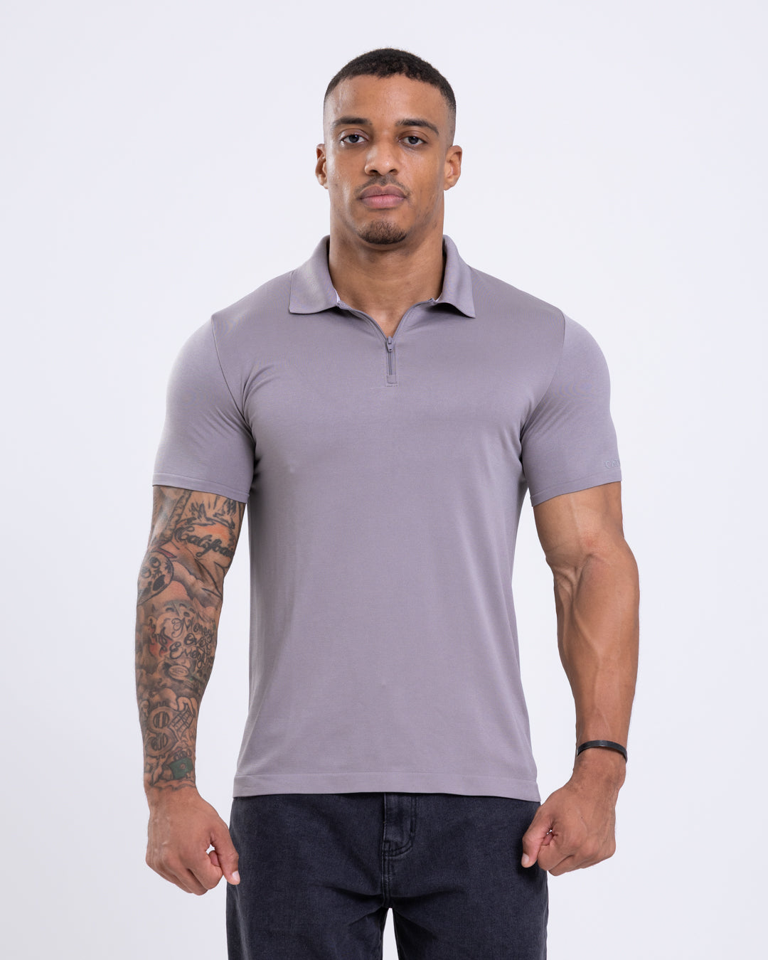Essential Seamless 1/4 Zip up Polo