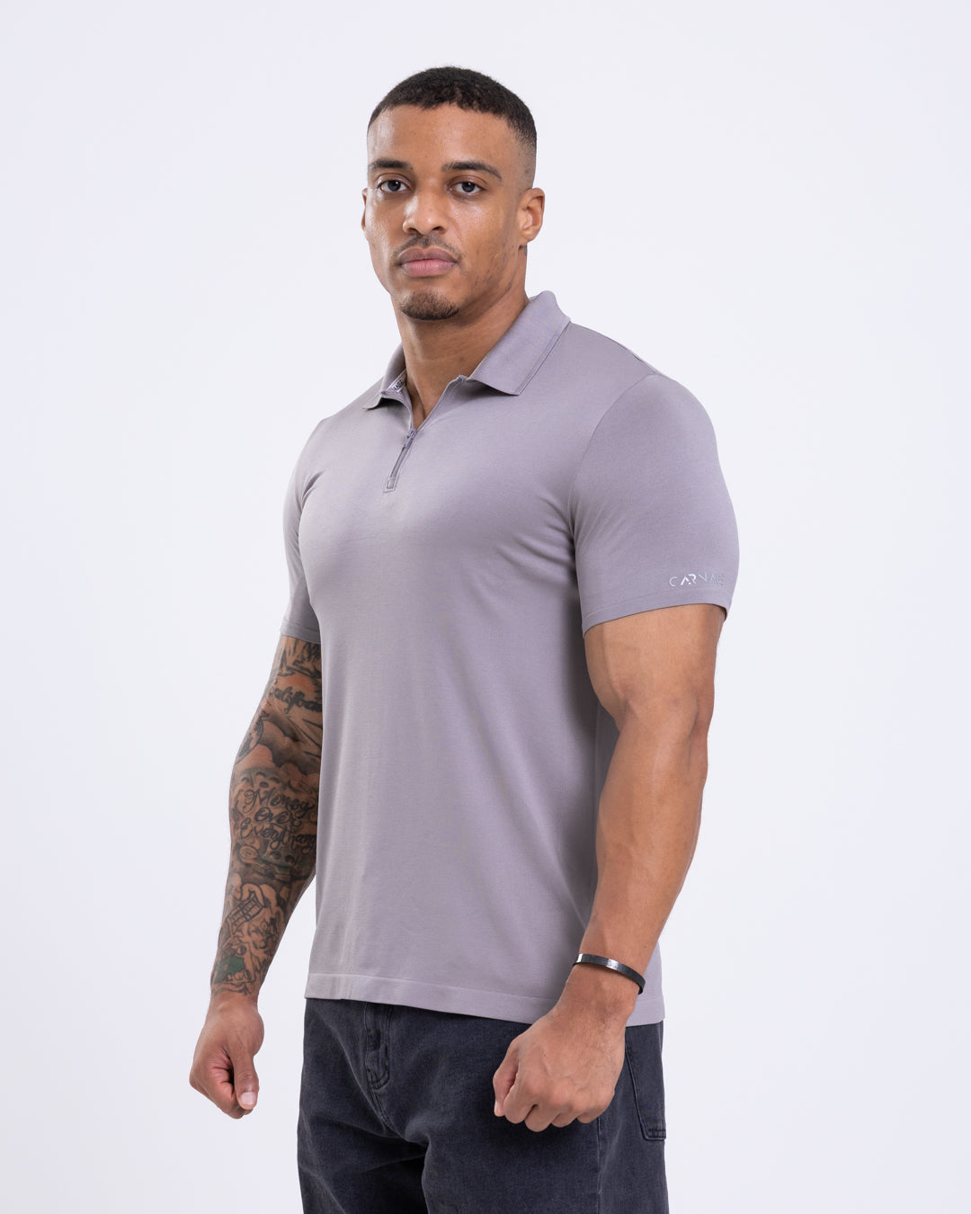 Essential Seamless 1/4 Zip up Polo