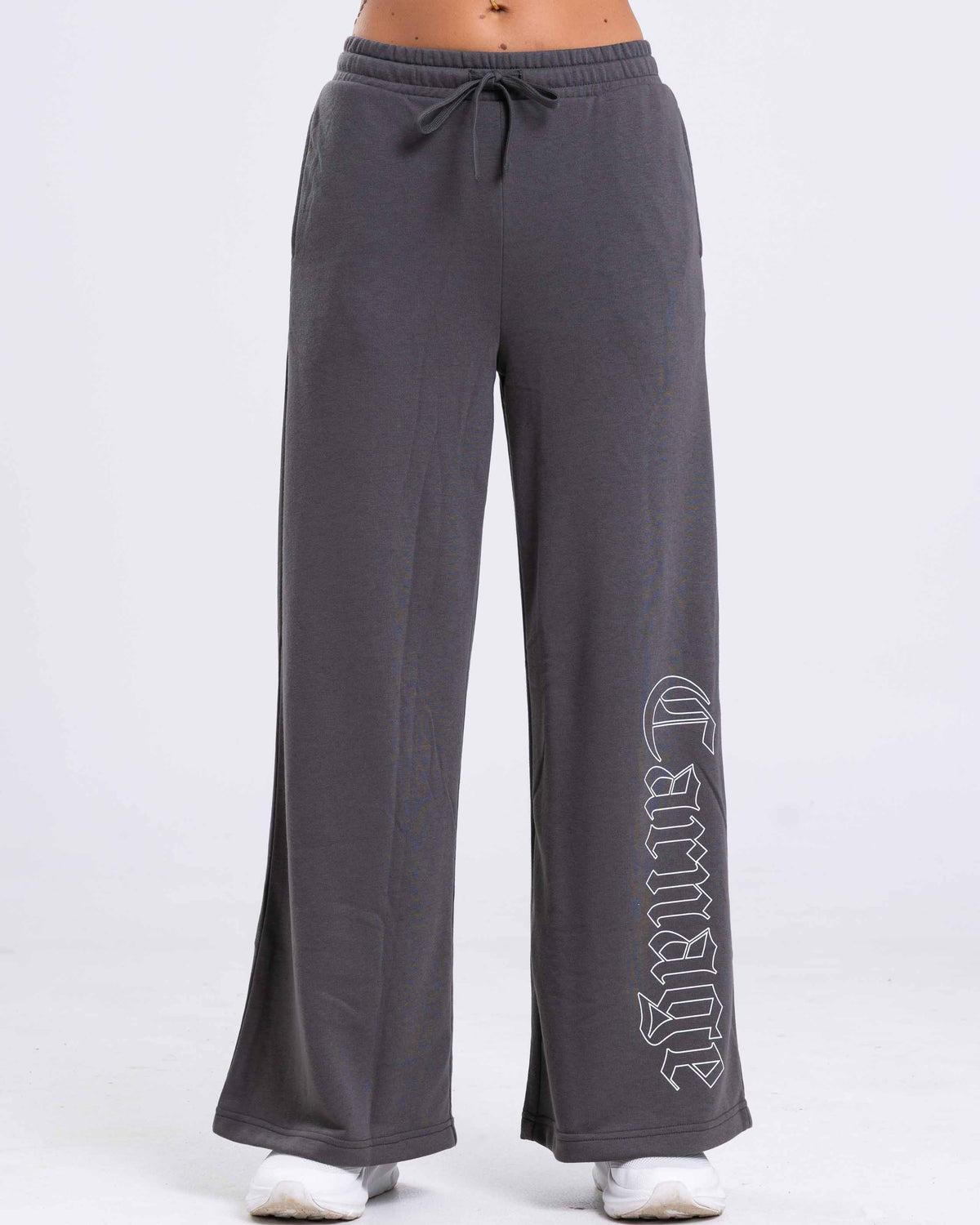 Script Wide Leg Jogger