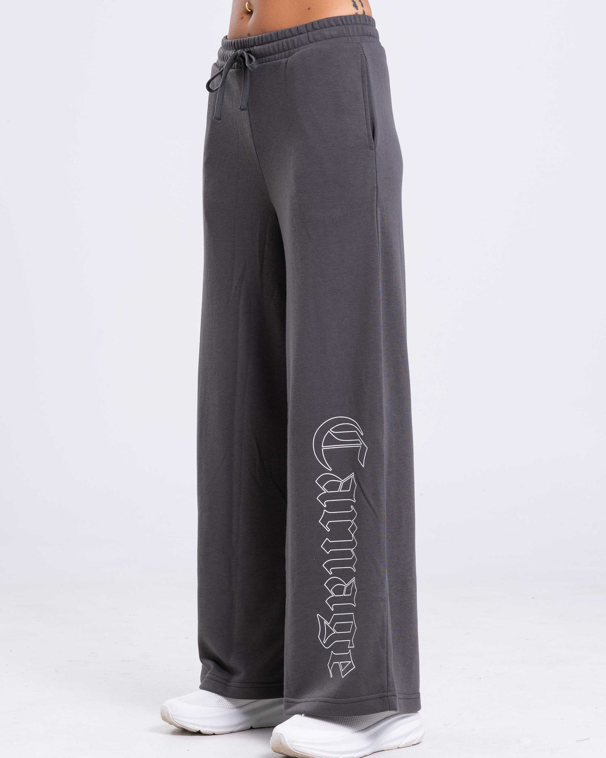 Script Wide Leg Jogger