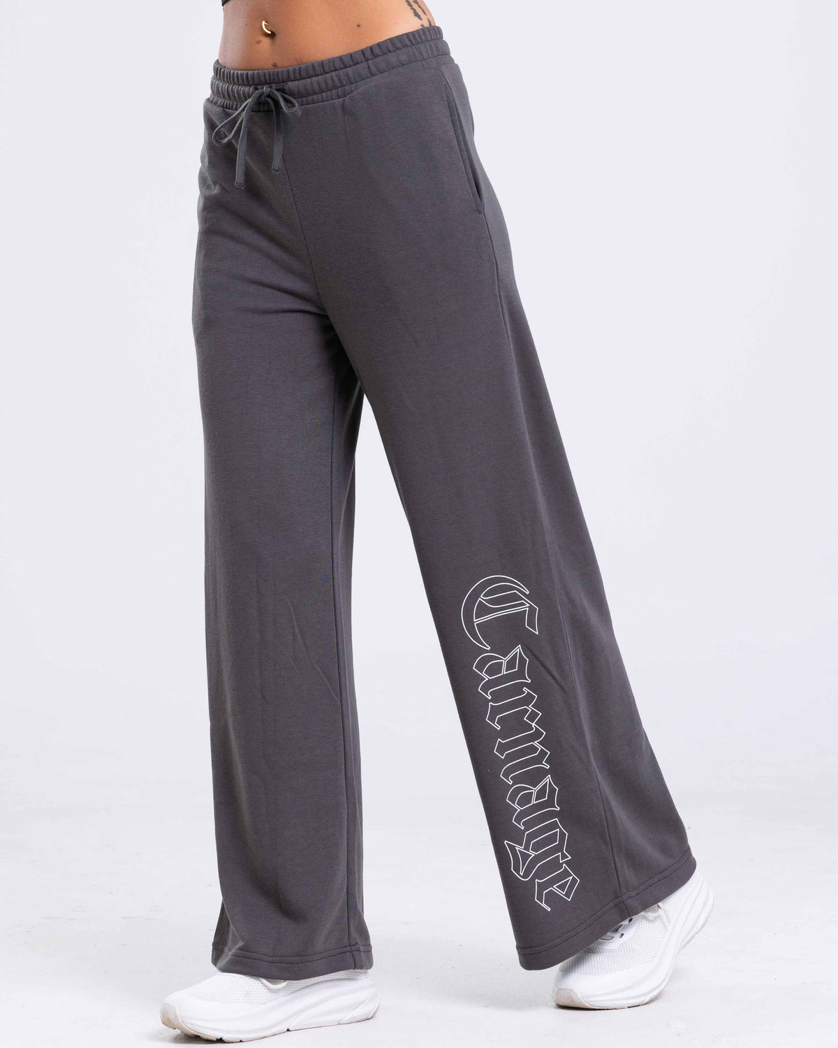 Script Wide Leg Jogger