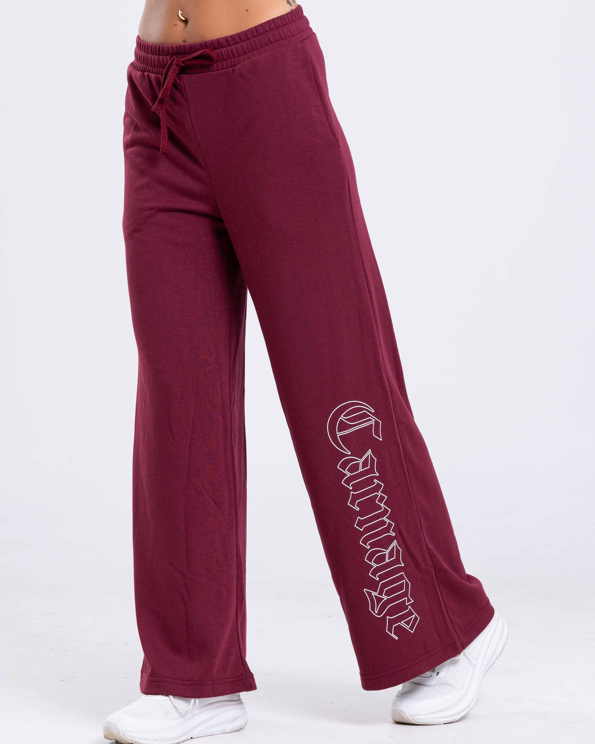 Script Wide Leg Jogger