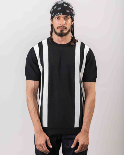 Urban Stripe Knit Tee