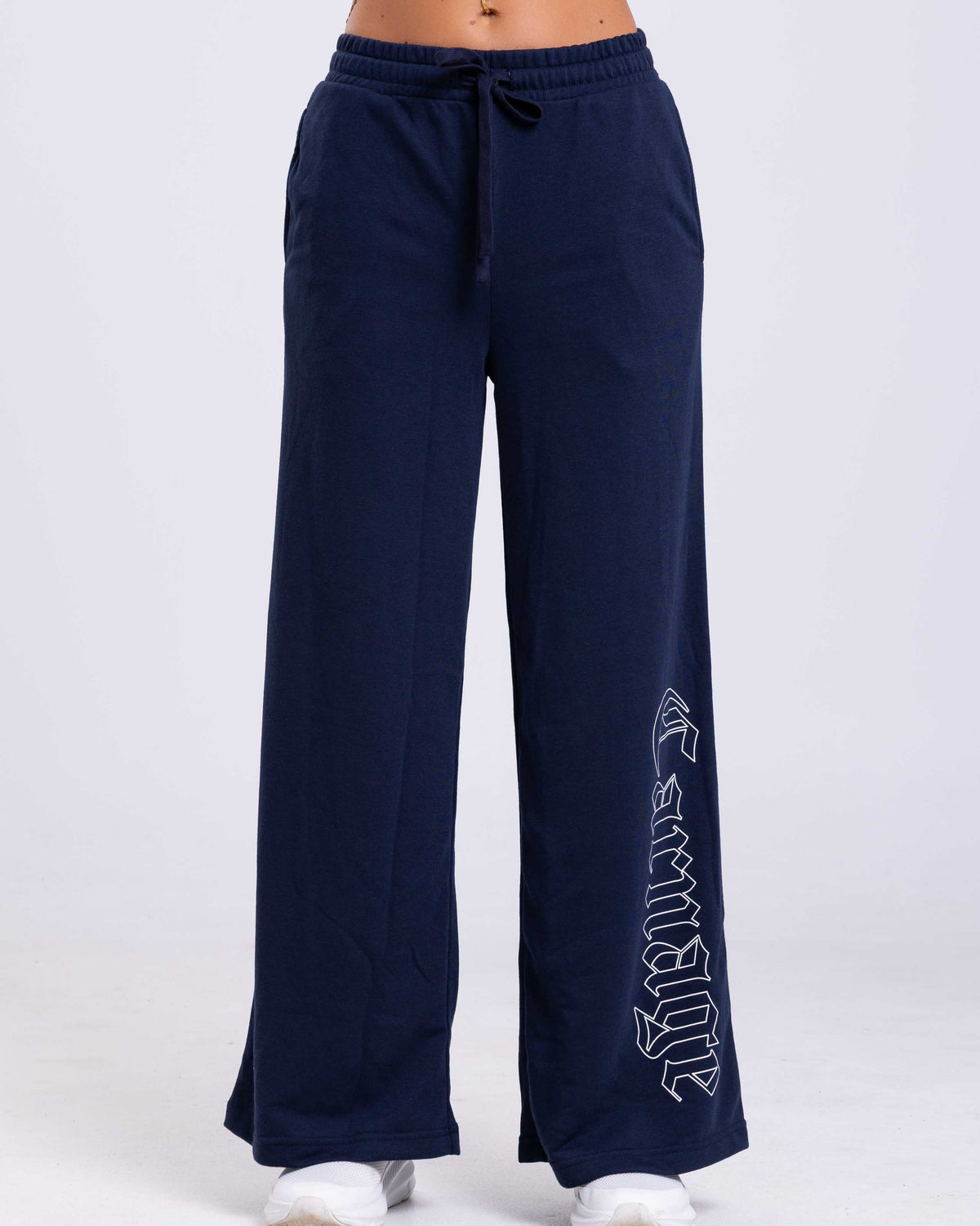 Script Wide Leg Jogger