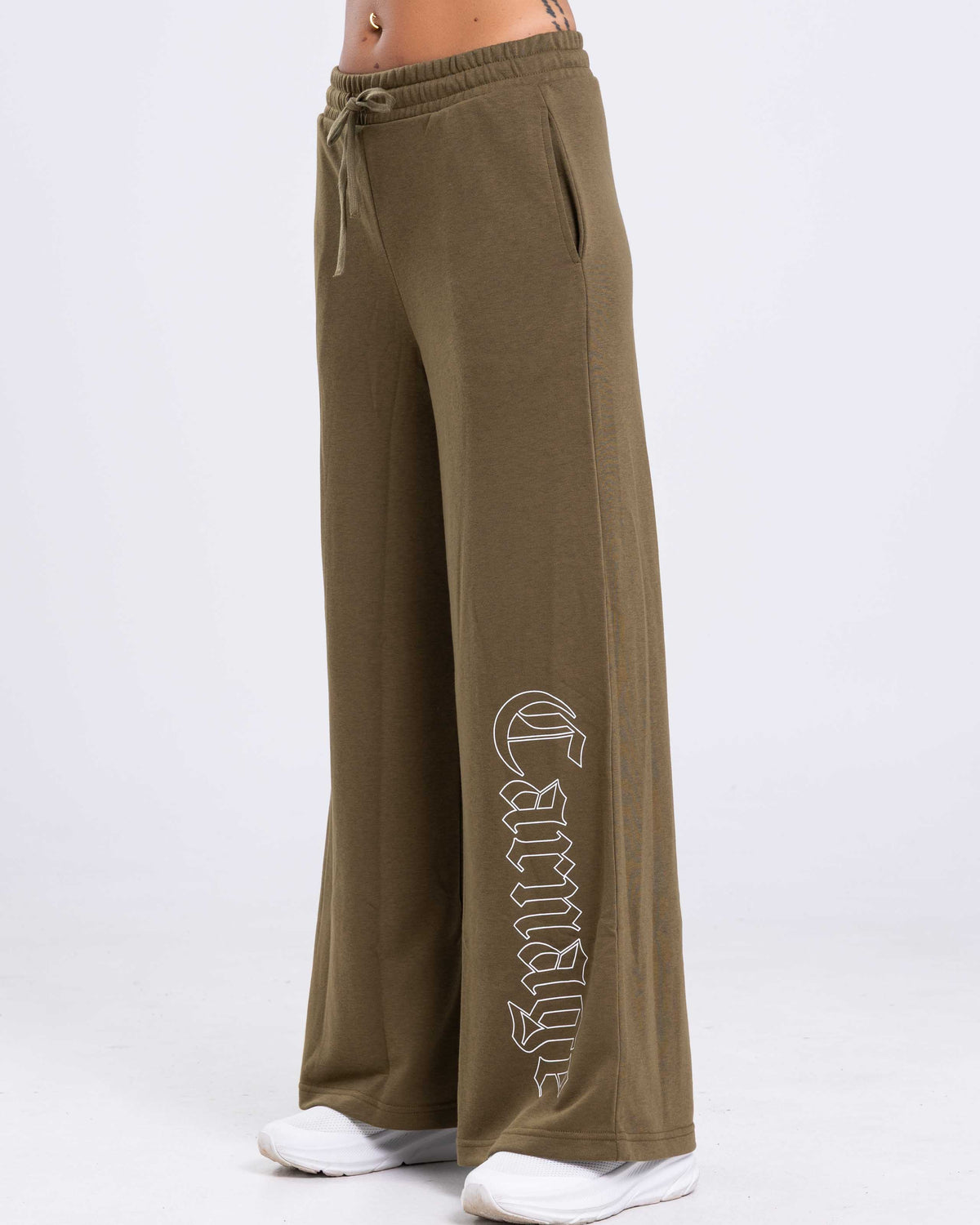 Script Wide Leg Jogger