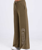 Script Wide Leg Jogger