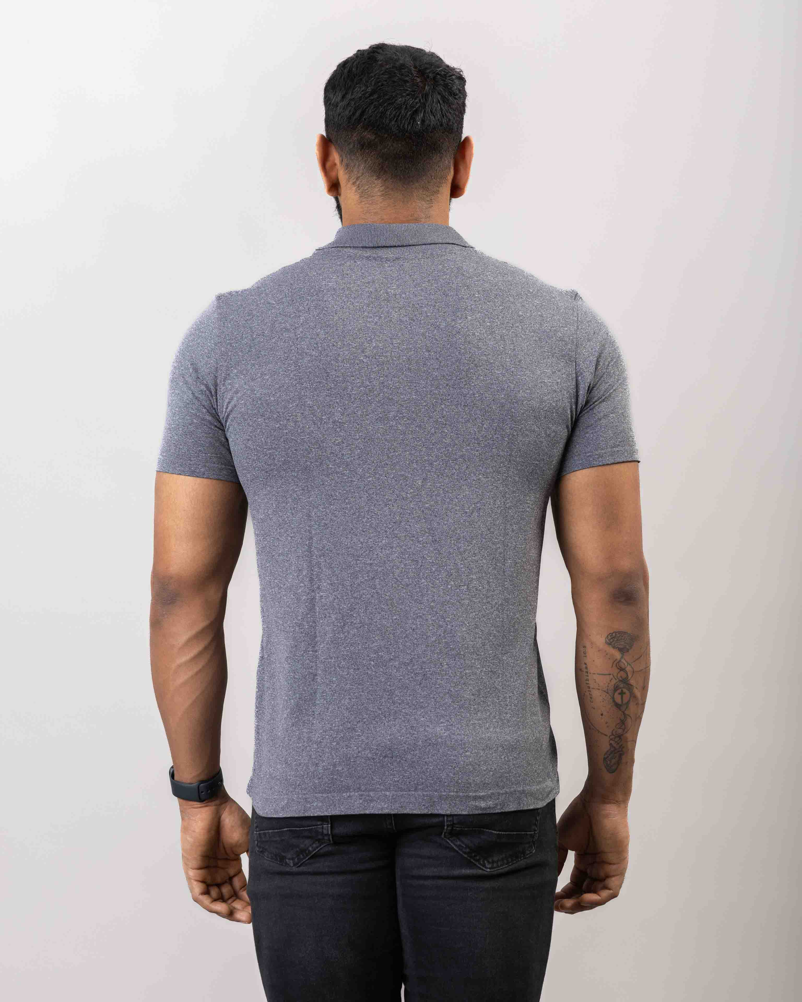 Heather 1/4 Zip Up Polo – Carnage