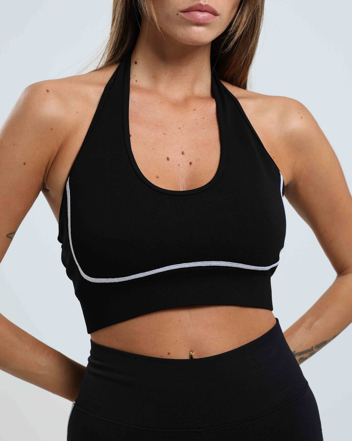 Seamless Halter Sports Bra
