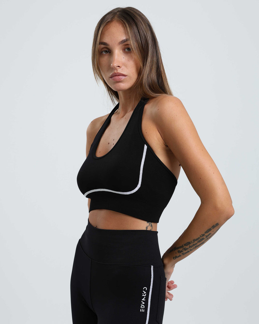 Seamless Halter Sports Bra