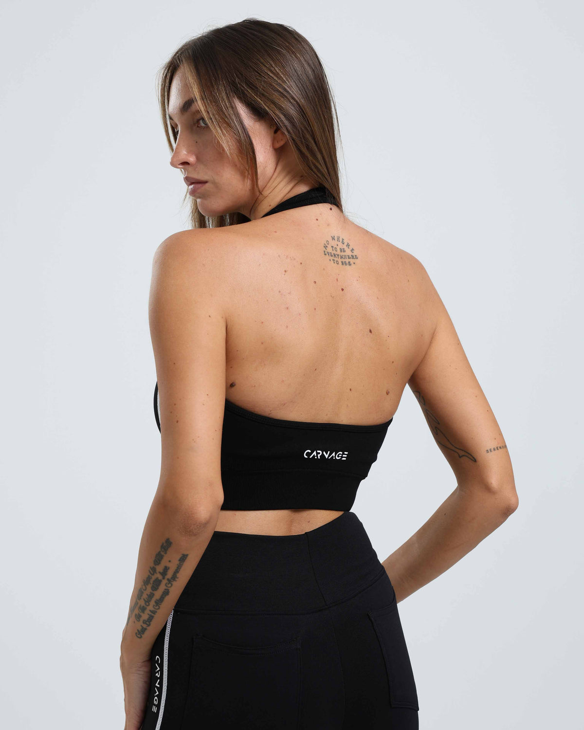 Seamless Halter Sports Bra