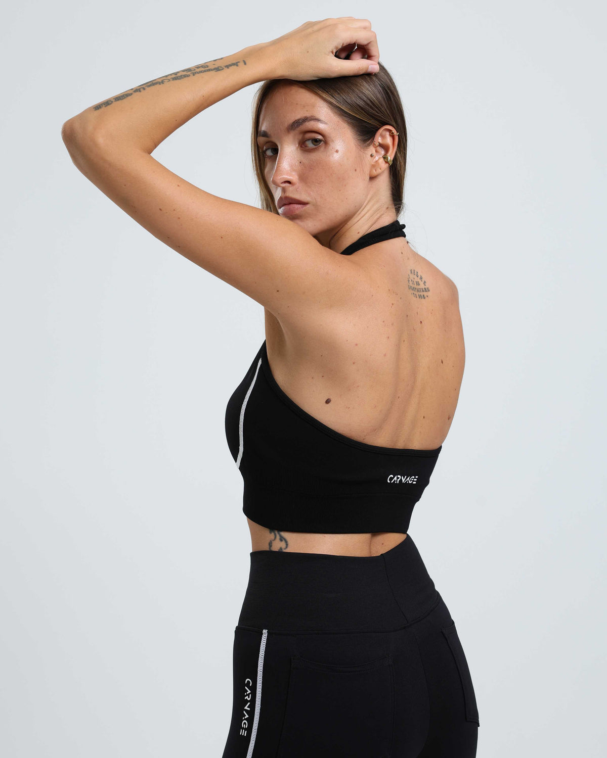 Seamless Halter Sports Bra