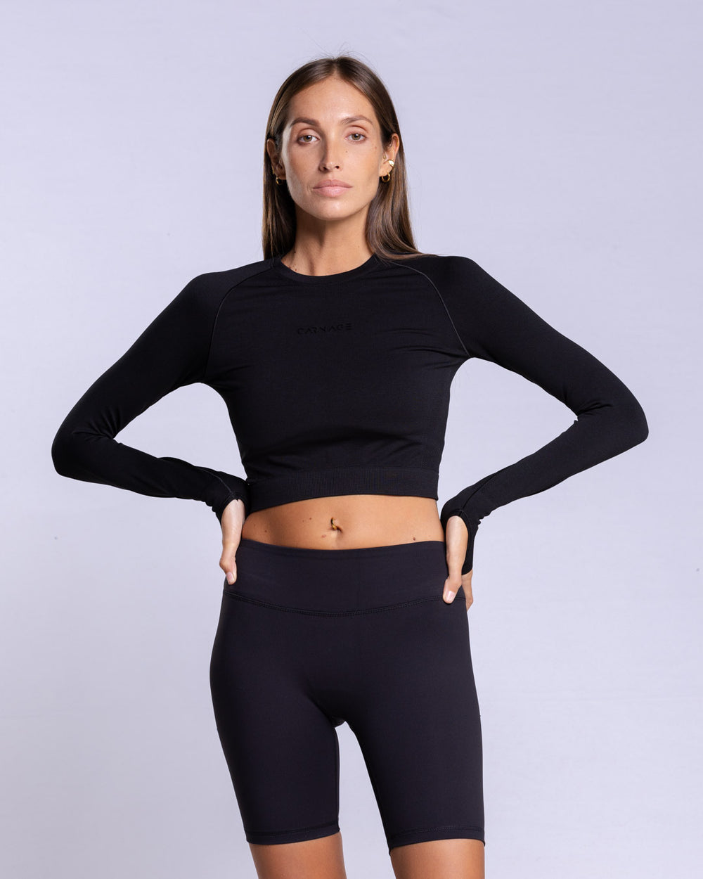 Core Seamless L/S Crop