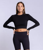 Core Seamless L/S Crop