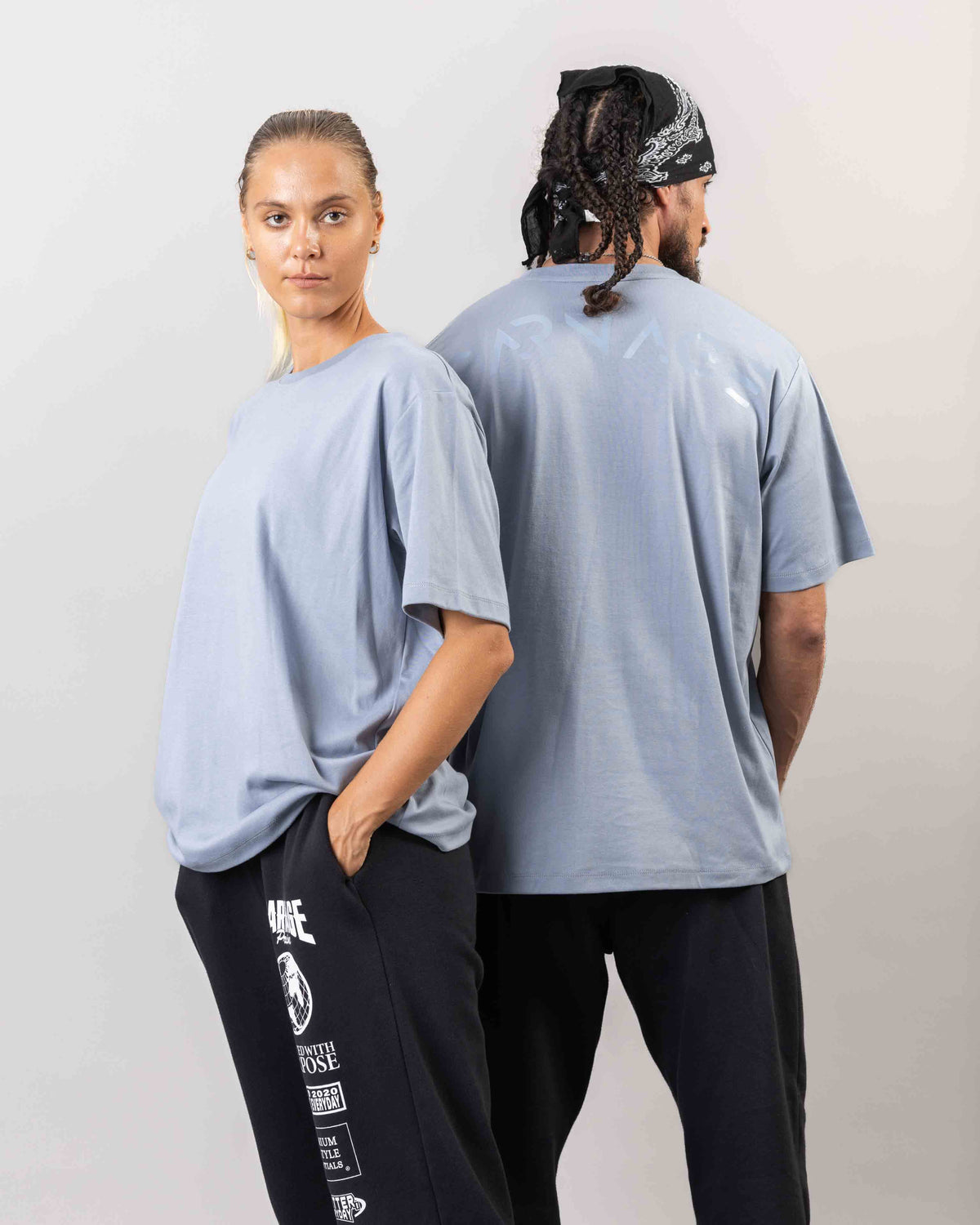 Carnage Old School Oversize Tee - Charcoal Grey