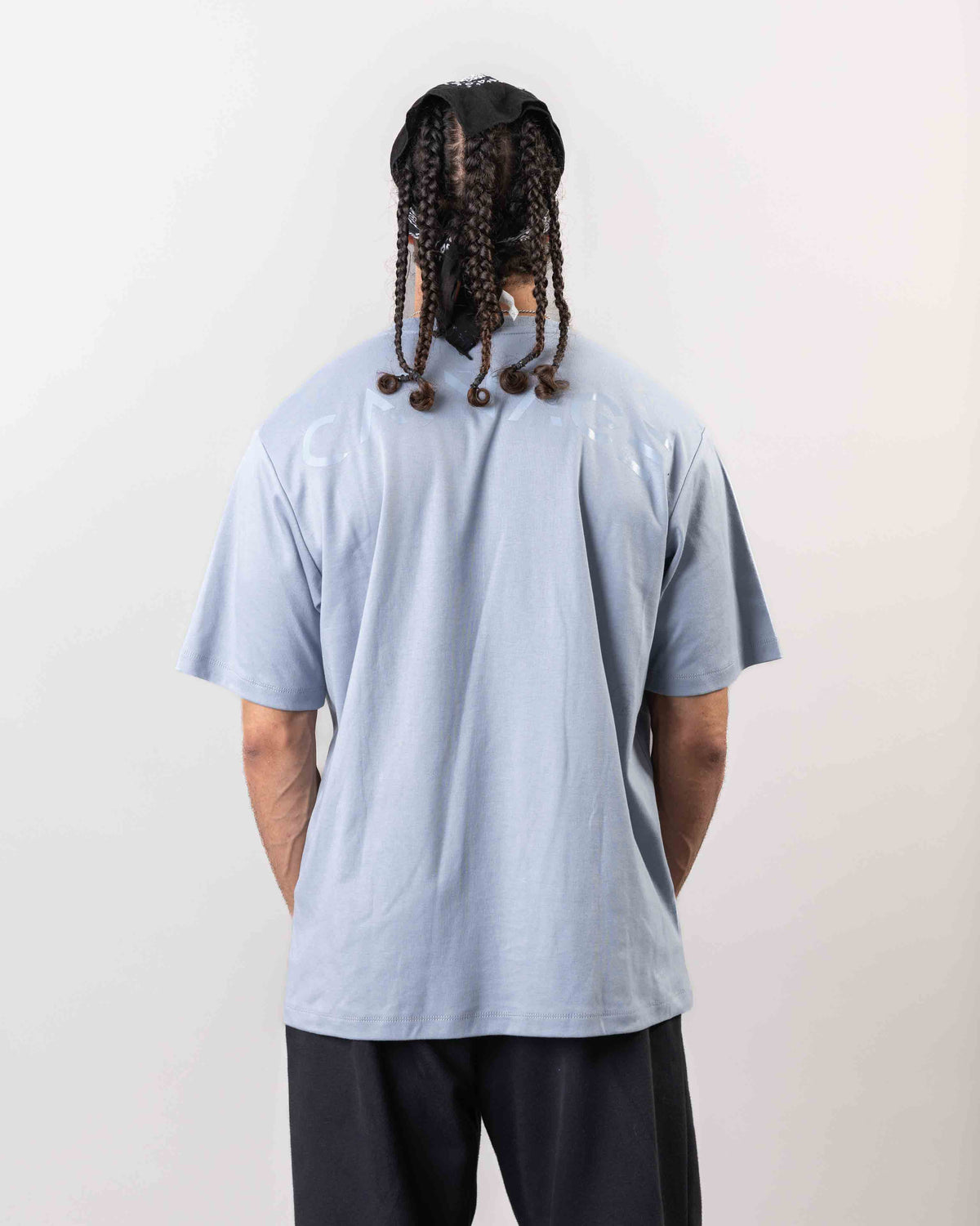 Carnage Old School Oversize Tee - Charcoal Grey