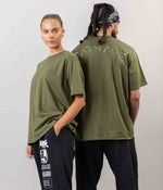 Carnage Old School Oversize Tee - Forest Green