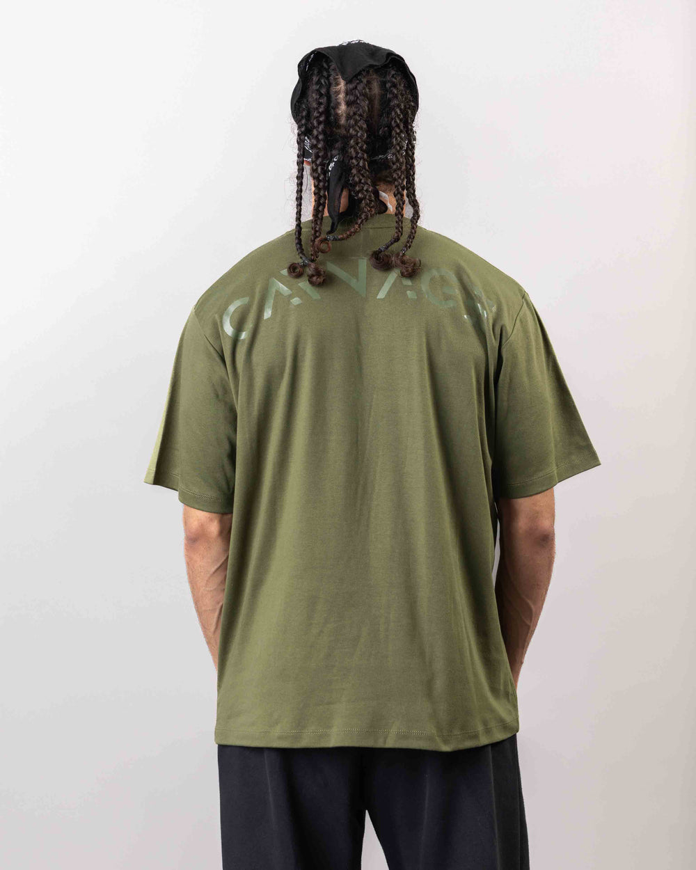 Carnage Old School Oversize Tee - Forest Green