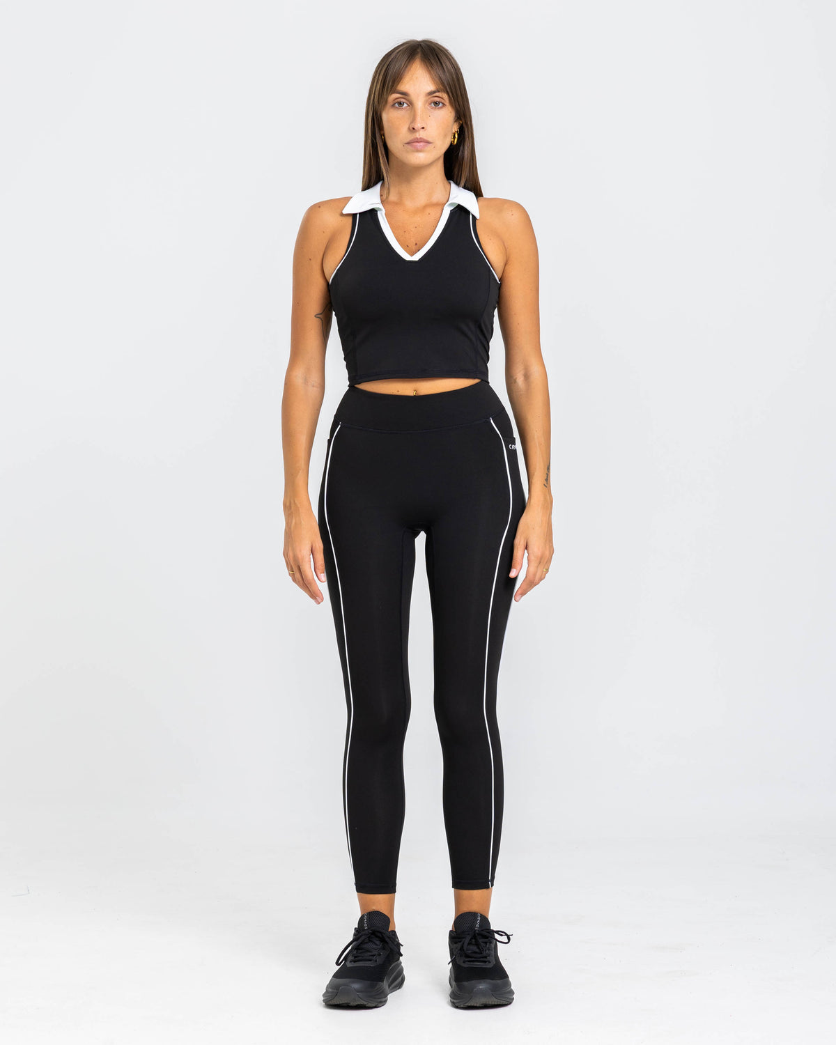 Athlex Polo Crop Top