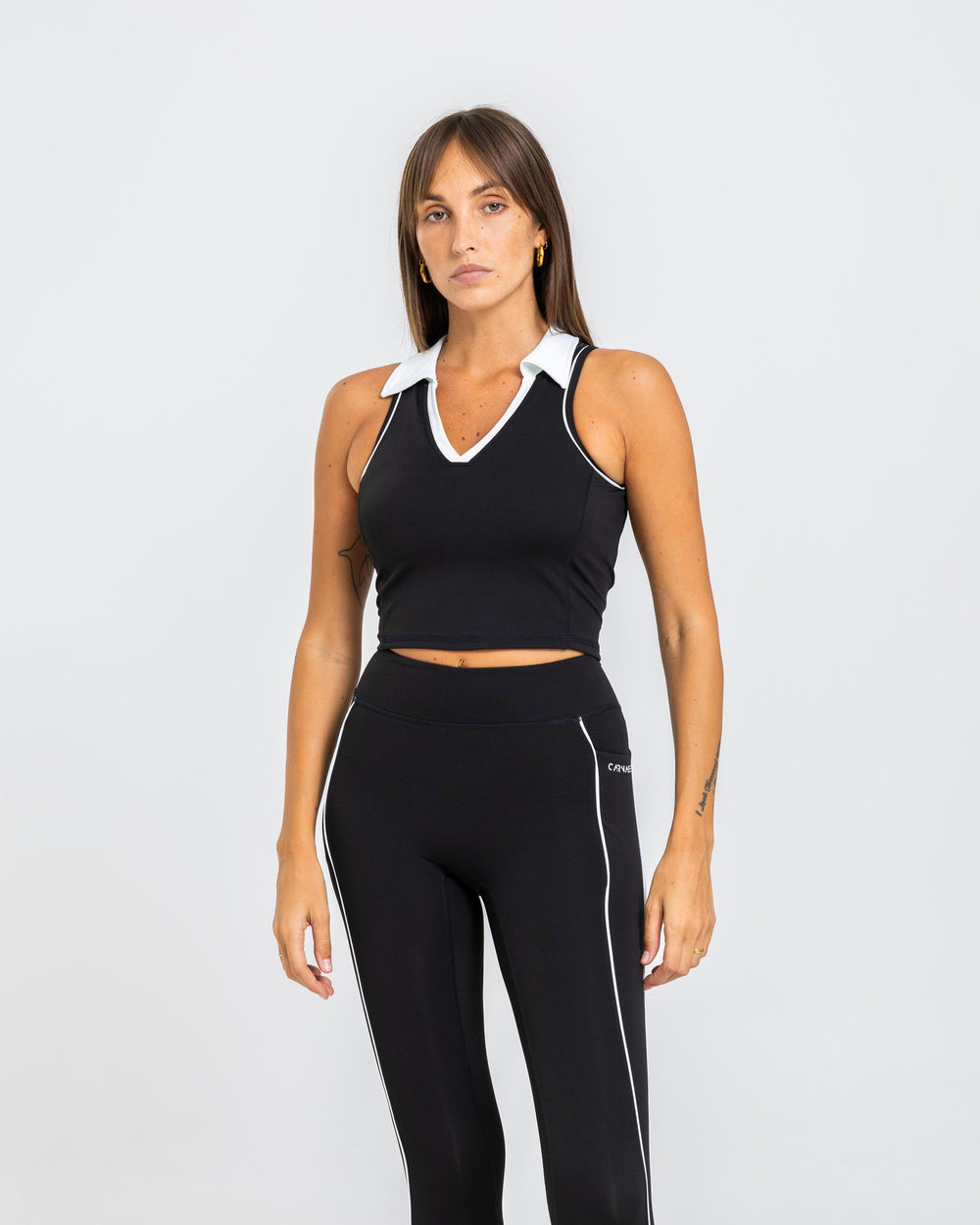 Athlex Polo Crop Top