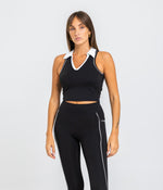 Athlex Polo Crop Top