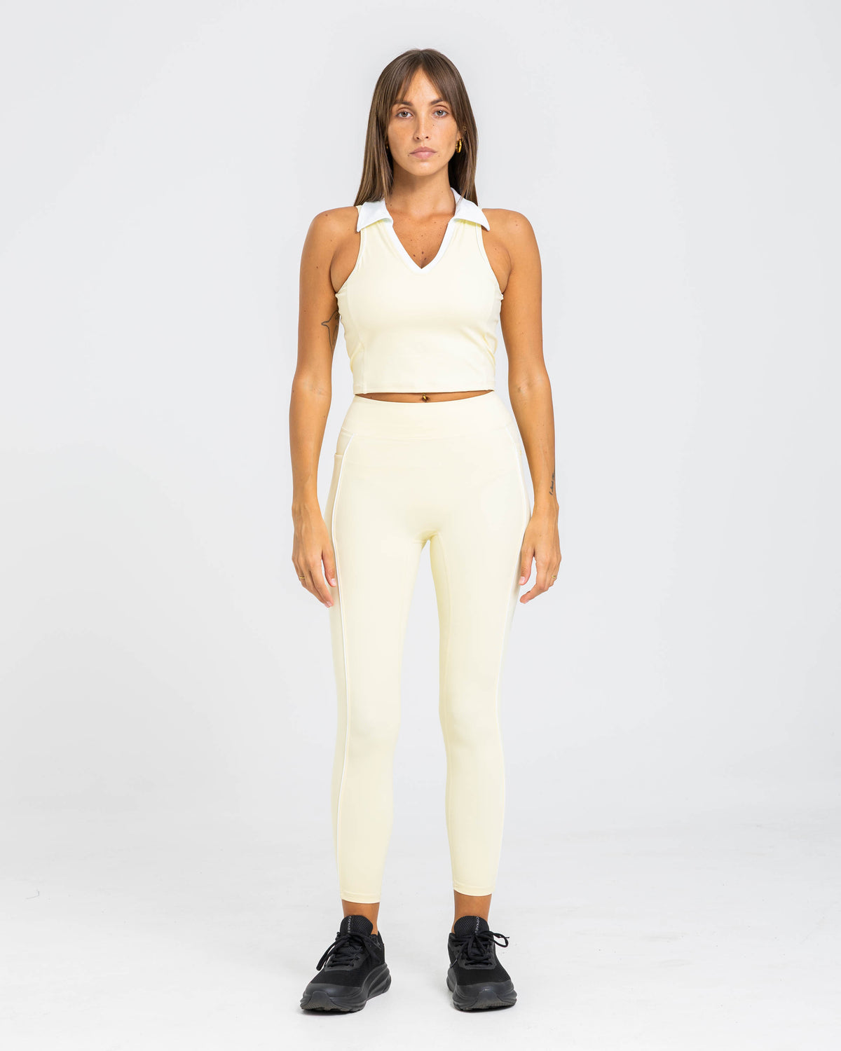Athlex Polo Crop Top