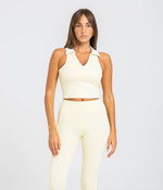 Athlex Polo Crop Top