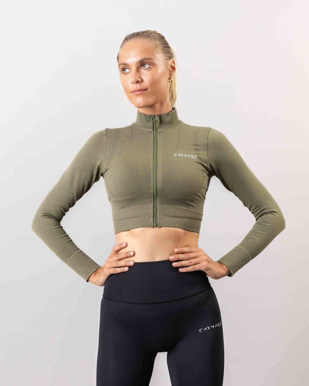 365 Zip Up Crop Jacket