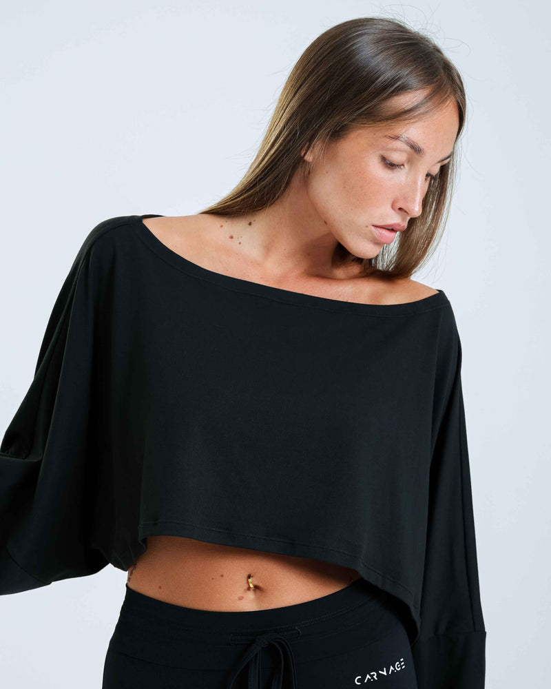 Boxy Long Sleeve Top