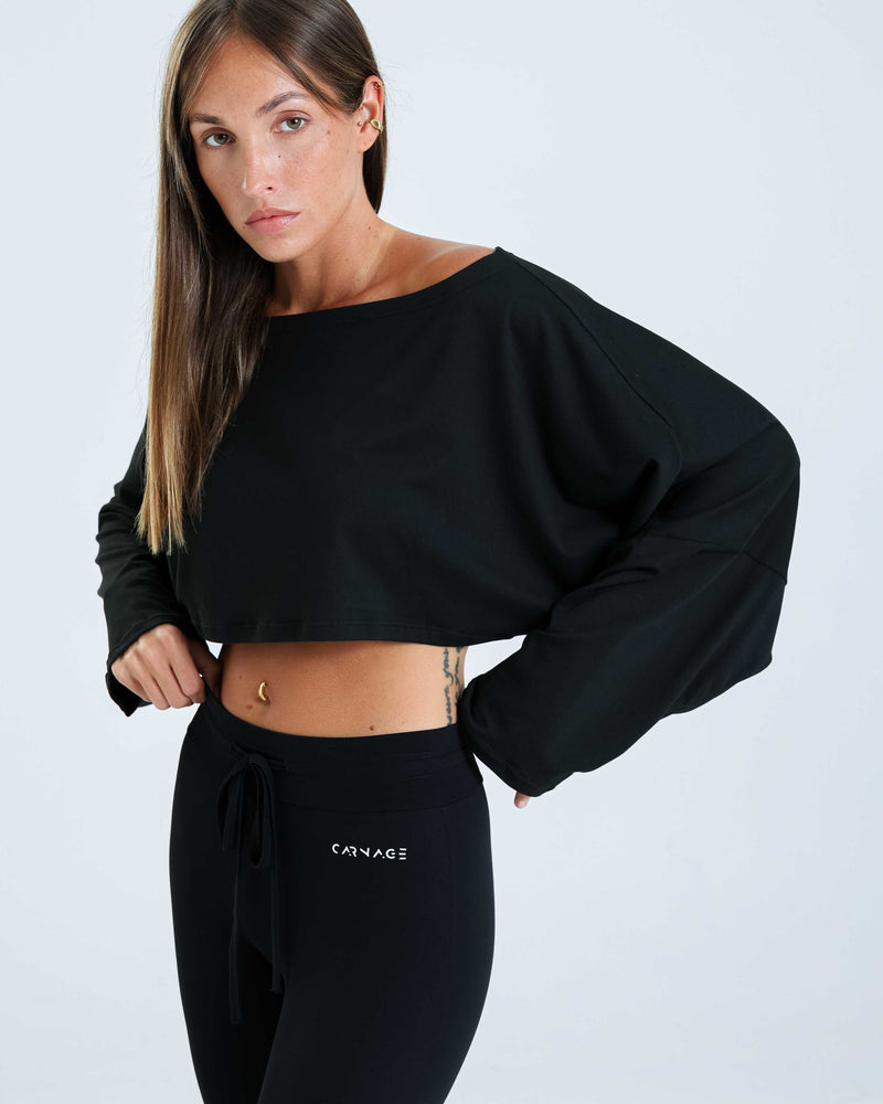 Boxy Long Sleeve Top