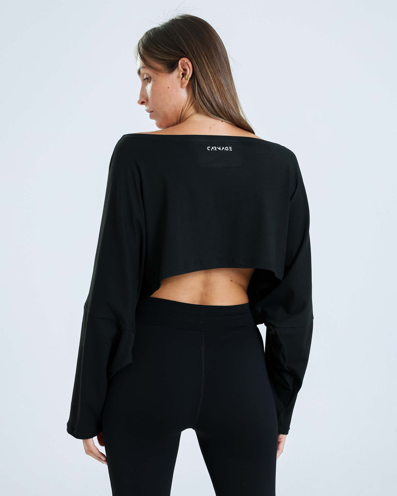 Boxy Long Sleeve Top