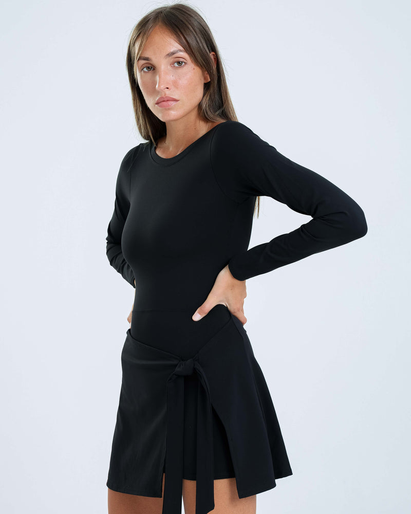 Courtline Wrap Dress