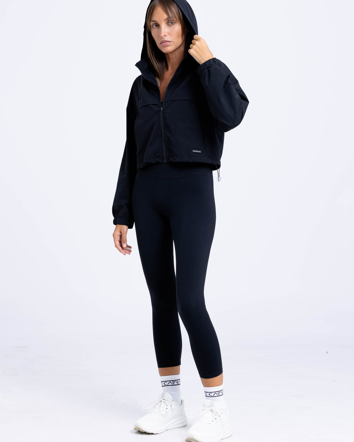 Luxe Cropped Hoodie