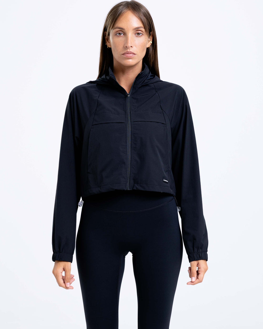 Luxe Cropped Hoodie