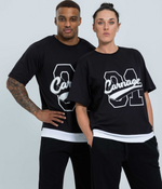 Retro Varsity Oversize Tee - Unisex